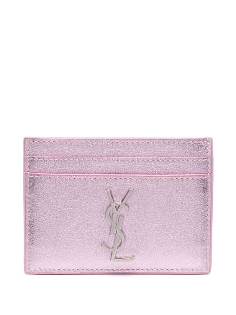 ysl portacarte rosa|ysl card cases.